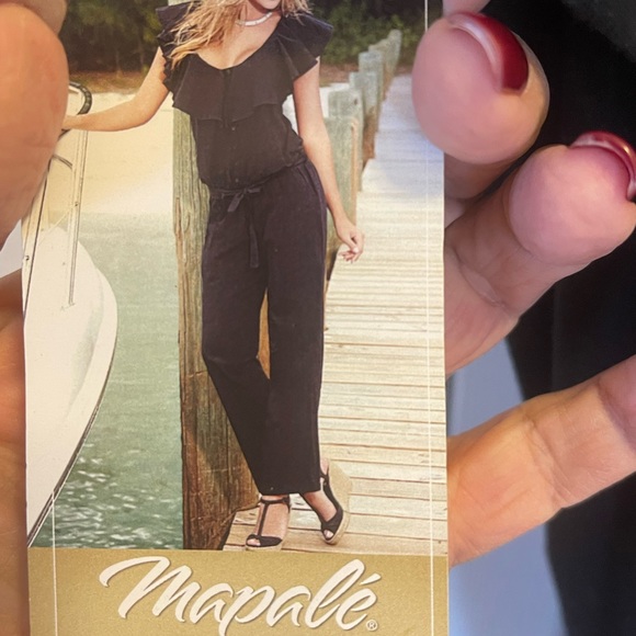 Black jump suit for ladies - Picture 2 of 5